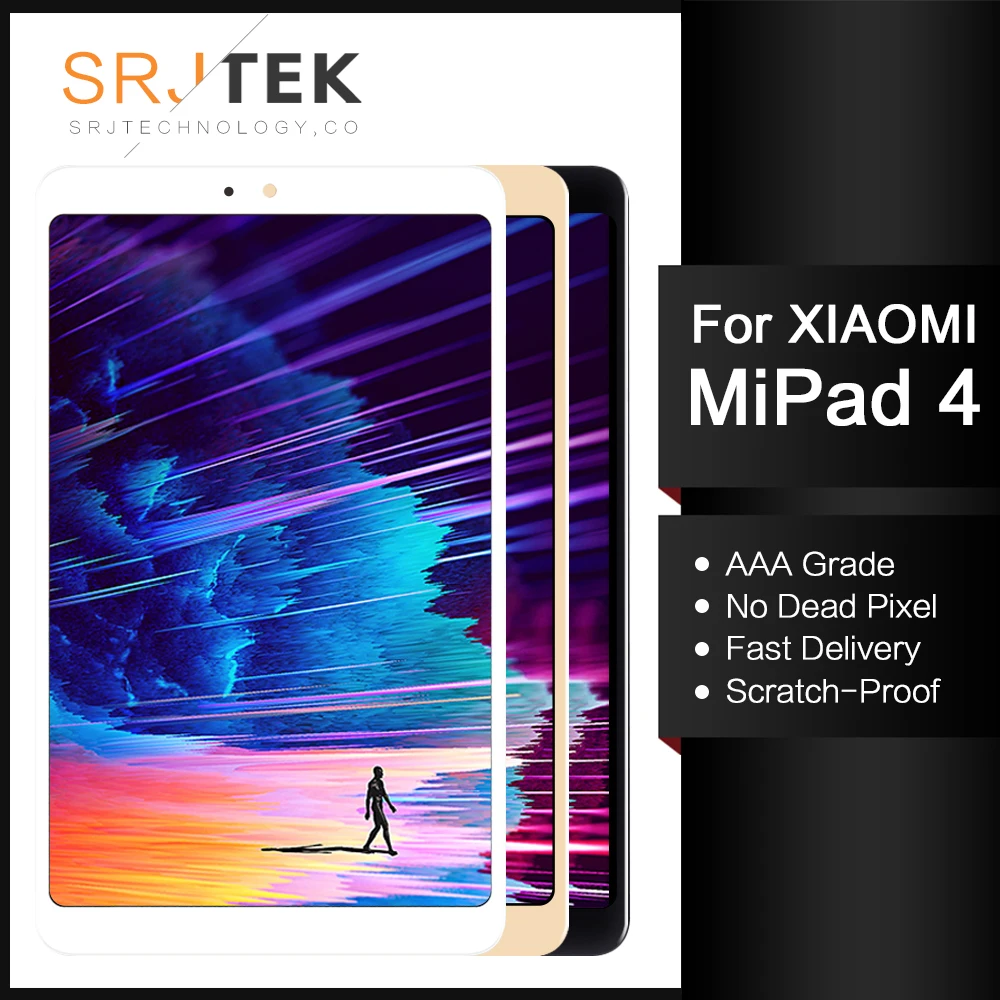 SRJTEK 8 &quotдля Xiaomi MiPad 4 ЖК дисплей сенсорный экран для Mi Pad дигитайзер Senor Tablet
