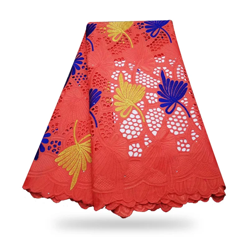

Golden African Guipure Lace Fabric High Quality Embroidery Nigerian French Cord Lace Swiss Voile Lace in Switzerland Wedding
