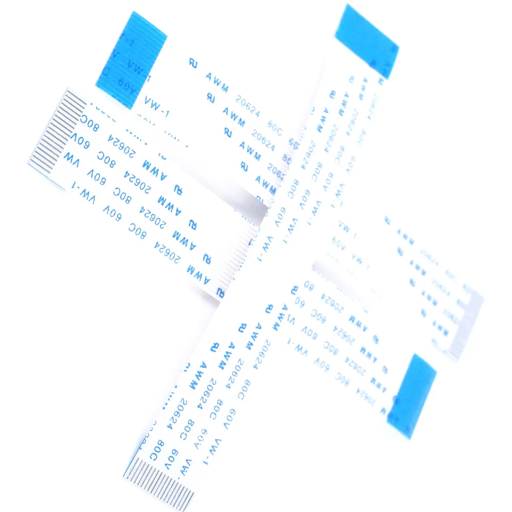 Гибкий плоский кабель FPC FFC 18 контактов 0 8 мм шаг шага Обратный Тип B длина 100