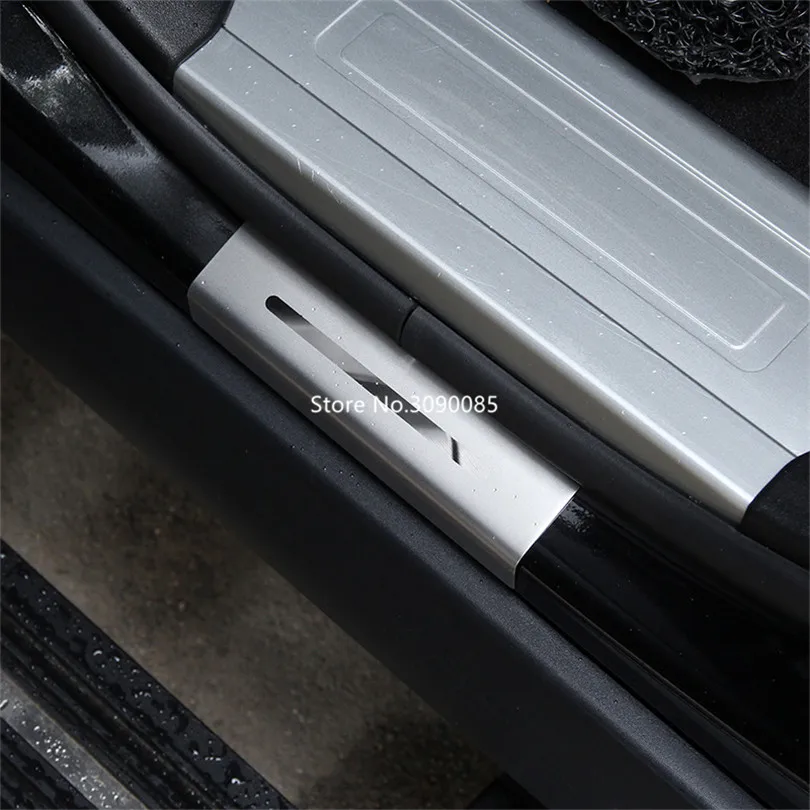4 шт. накладки на пороги из нержавеющей стали для Land Range Rover Sport 2014 2015 2016 2017 2018 |