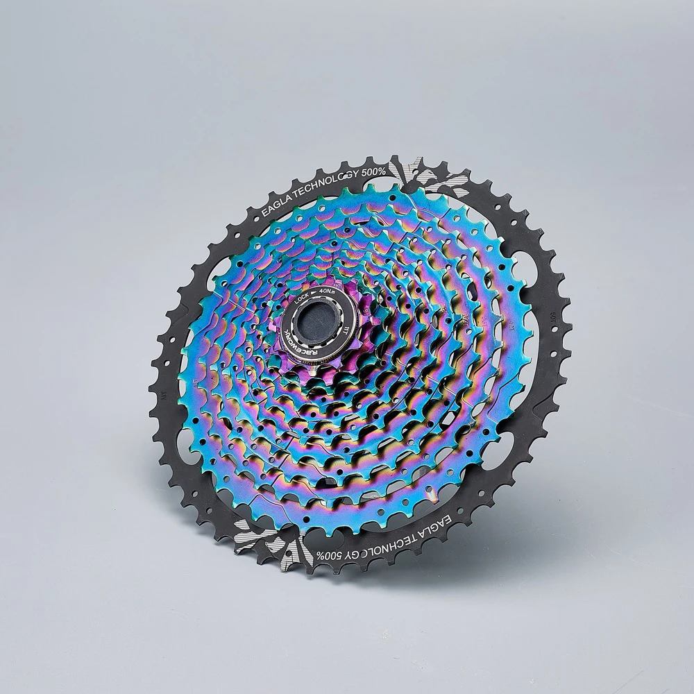 RACEWORK 11 50T MTB велосипедная кассета Звездочка горный велосипедный маховик Радуга