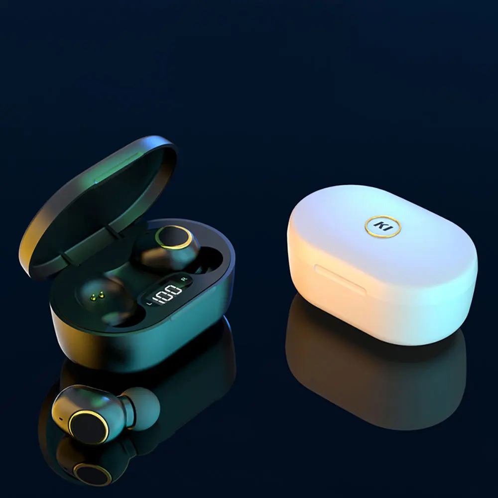 

Tws Wireless Sports Earphones With Microphone V5.0 Stereo Bluetooth Touch Control Waterproof Headphones Mini Music Headset