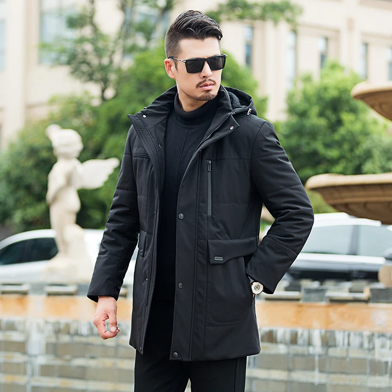 Новинка зимняя длинная пуховая куртка больших размеров 10XL 8XL 6XL 5XL Мужская