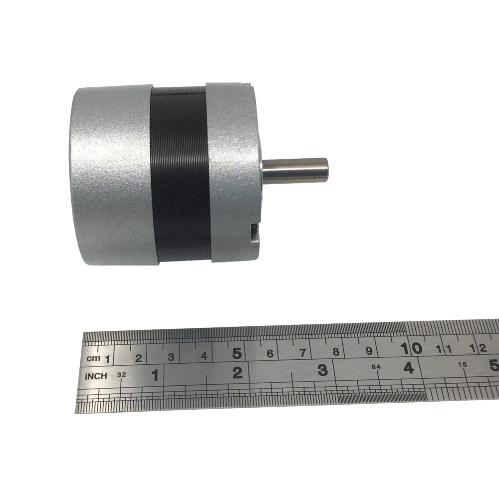 Мини DC электрический бесщеточный двигатель диаметр 74 мм 24 вольт 3000 об/мин 65 Вт 4.3A