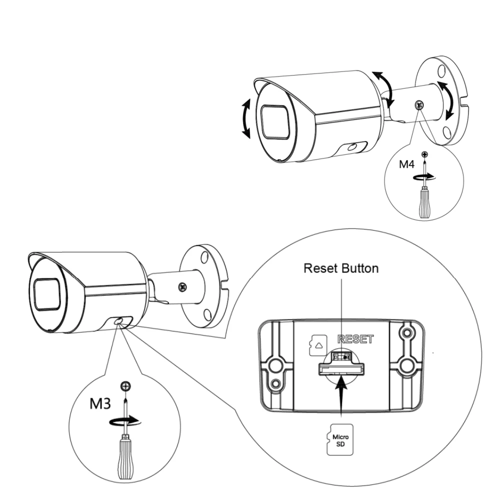 Цена Dahua оригинальный IPC-HFW2431S-S 4 МП HD POE SD слот для карты H.265 IP67 IK10 30 м ИК Starlight IVS WDR обновляемая Мини Пуля IP камера