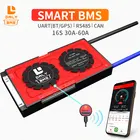 Защитная плата DALY BMS Smart 16S BMS 16S 60V Bluetooth BMS 3,7 V Li-Ion 30A 40A 60A 16S