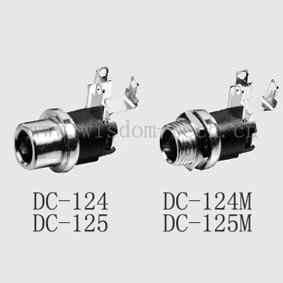 

10PCS Female DC Power Charging Socket Pin2.0 With Screw Connector Power Jack DC-124/124M/125/125M