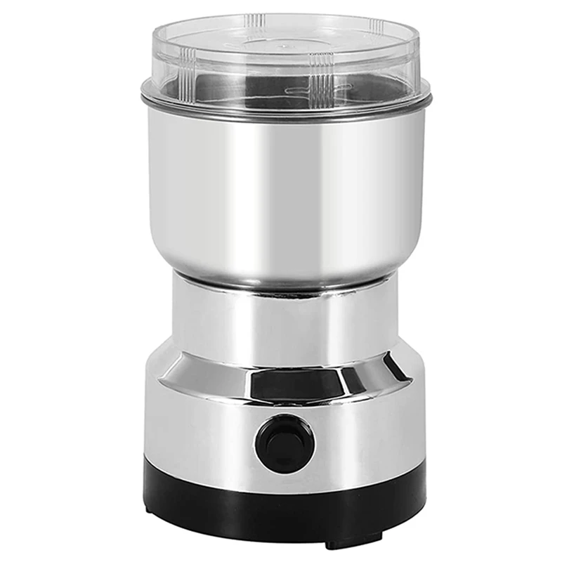 

Multifunction Smash Machine Electric Grain Mill Grinder Household Stainless Steel Seasonings Coffee Grinder US Plug