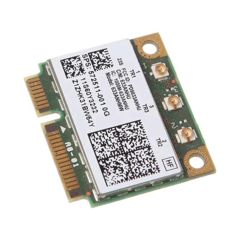 Двухдиапазонный 6300AN Половина мини PCIe для In tel беспроводной Wifi карты 450M H P 8770w 8760w