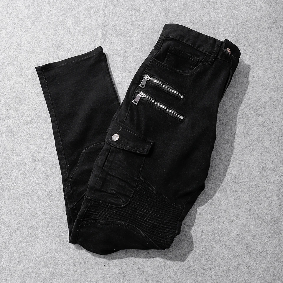 Мужские мотоциклетные Брюки с карманами на молнии Hi 07 новинка 2019 штаны эндуро