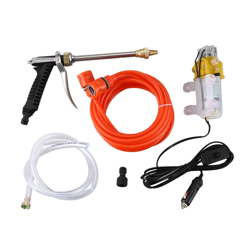 Набор с насосом высокого давления для мойки автомобилей 12 В 100 Вт 160 фунтов на