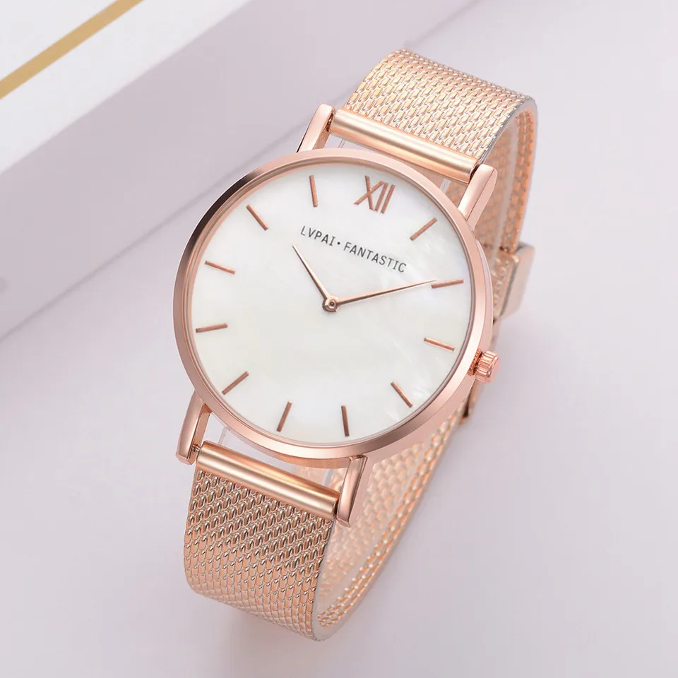 2019 Relojes Para Mujer Lvpai Women's Casual Quartz silicone Band New Strap Watch Silver Women Tend Baratos | Наручные часы