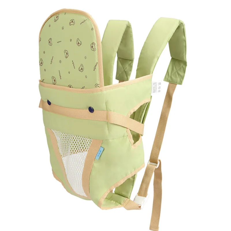 Portabeb&eacute;s transpirable frontal para reci&eacute;n nacido, soporte de hombro, mochila, bolsa, canguro-3