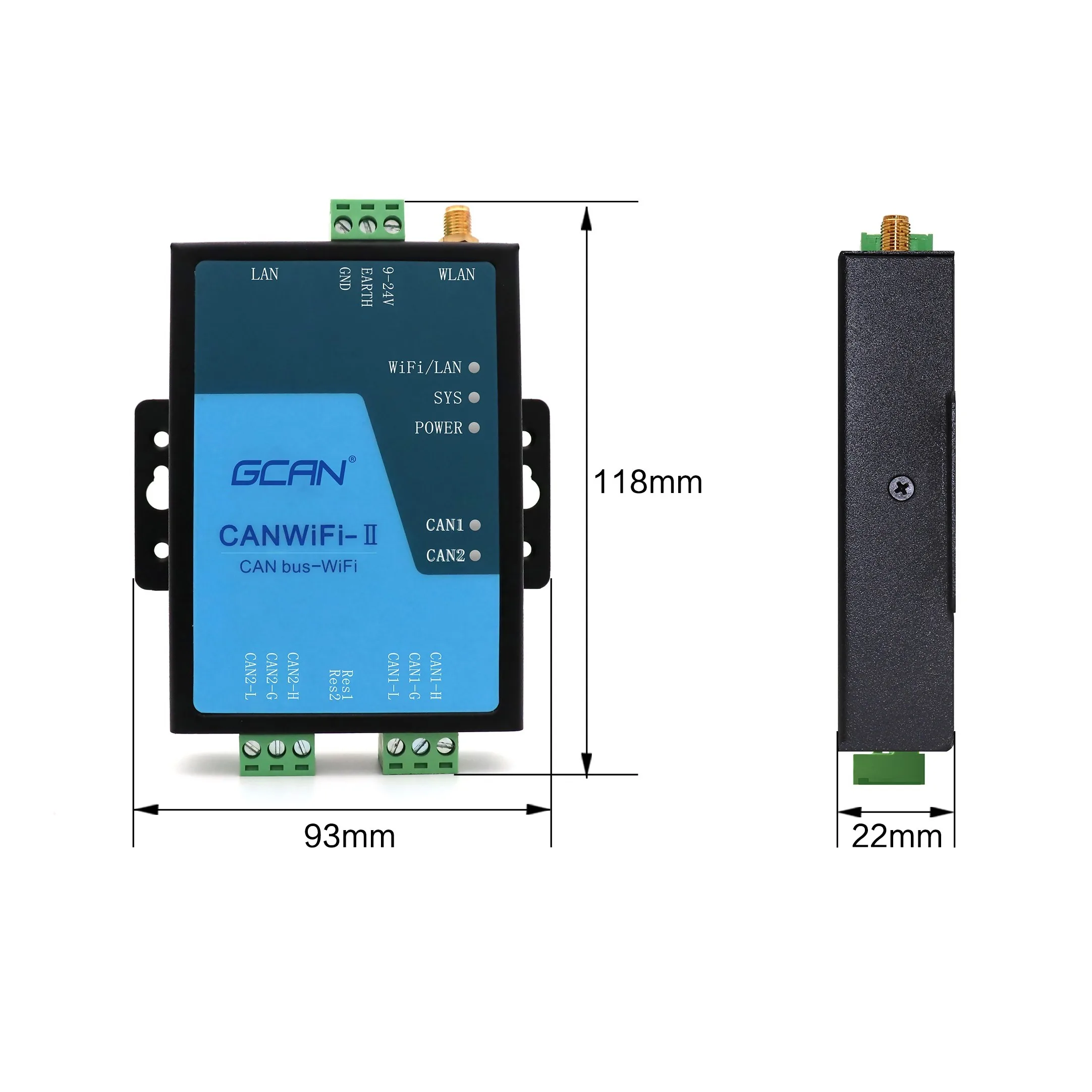 Ретранслятор CAN wireless router/шлюз bus конвертер с Wi Fi на шину can модуль передачи