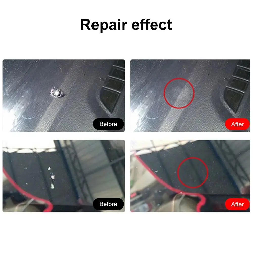 

Car Glass Nano Repair Fluid Kit Auto Windshield Glass Repair Set Crack Repairing Replenisher For Glass Crack Crater And Scratch