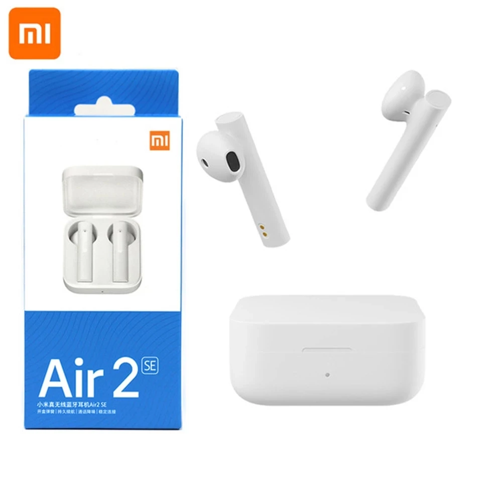 Xiao Mi Air 2 SE наушники вкладыши TWS беспроводной Bluetooth 5 0 AirDots 2SE True Redmi Airdots S Eeaphones