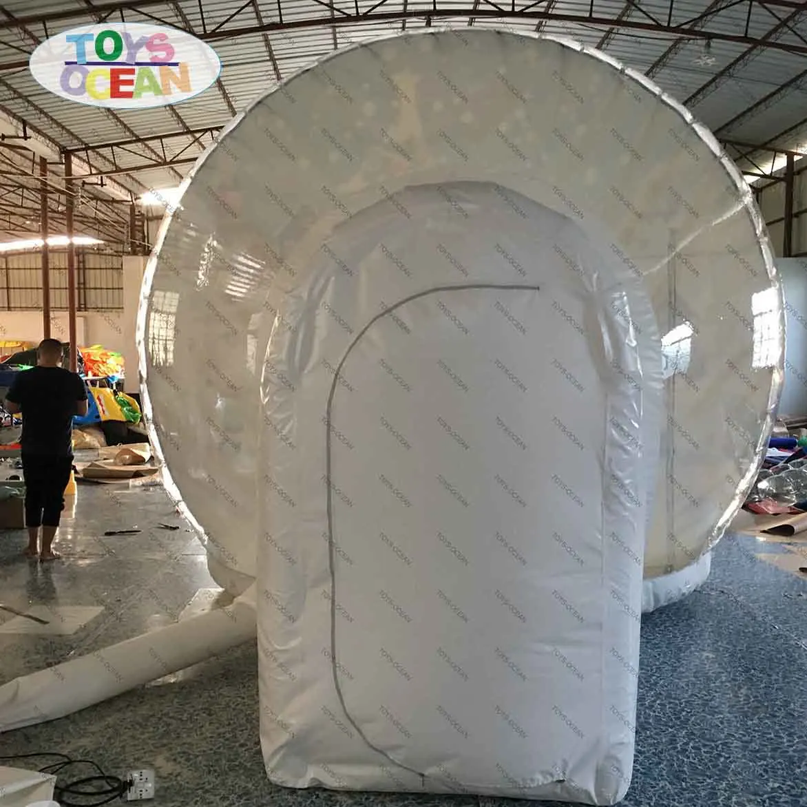 Бесплатная доставка индивидуальный фон надувной тент в виде снежного шара с