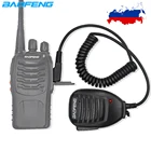 Оригинальный UV-82 микрофон Baofeng Радио Спикер микрофон PTT для портативной двухсторонней радиосвязи BF-888S UV-5R UV 82 UV-6R Walkie Talki