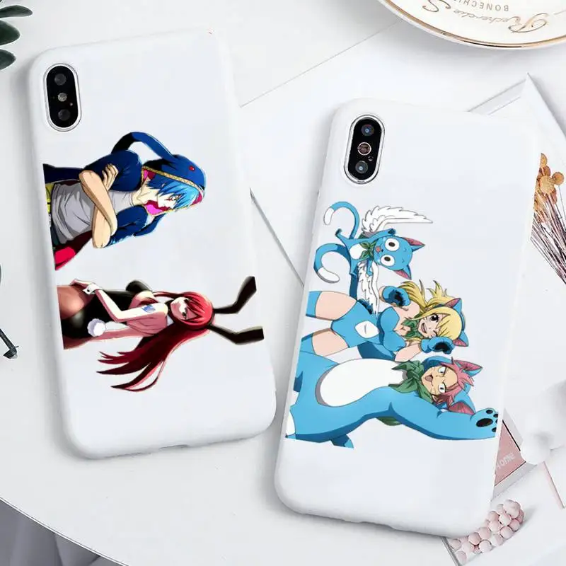 

Popular Comics Fairy Tail Phone Case For IPhone 12 Pro Max 6 6s 7 8 Plus XS XR 12mini Se 22 Iphone 11 Pro Max Candy Case