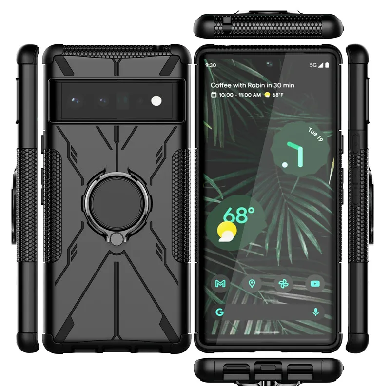 Shockproof Cover For Google Pixel 6 Pro Case Pixel 6 Pro Cover Hard Holder Back Protective Bumper Google Pixel 6 Pro 6.71inch