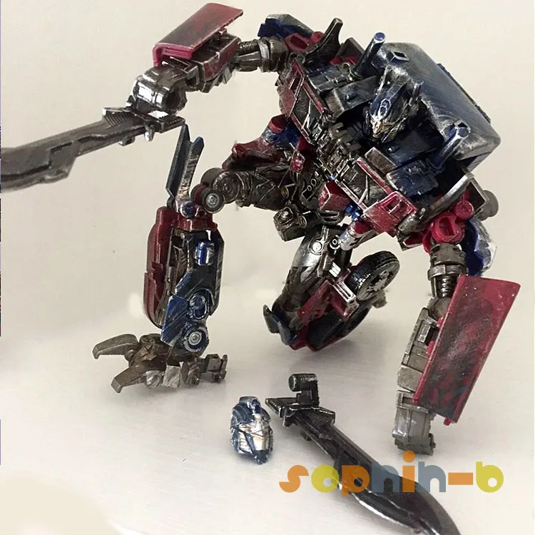 Трансформированный Optimus Prime с металлическими частями SS05 MP10 MP01 SS38 TE01 KO рисунок светодиодный стенд