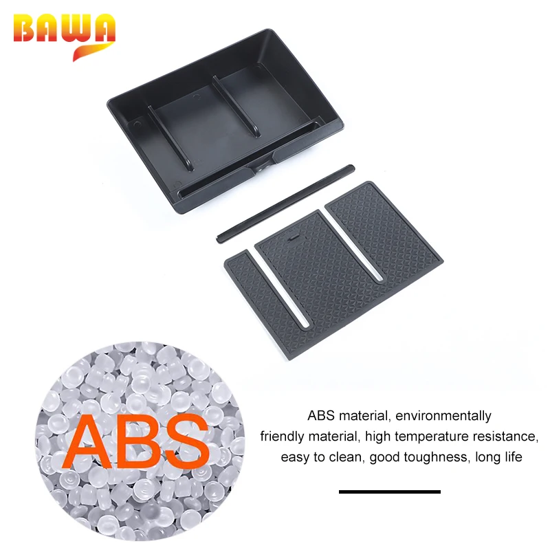 Дешево Коробка для хранения центральной консоли автомобиля BAWA для Ford F150 2015 Up, органайзер для Ford F150 2015 -2021, автомобильные аксессуары