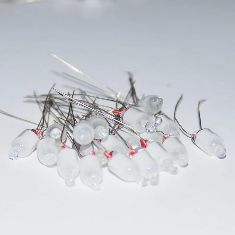 20 шт. неоновые лампы индикаторы 6 мм 2 медных провода х13 мм|lampada bulb|lampada verdelampada neon |