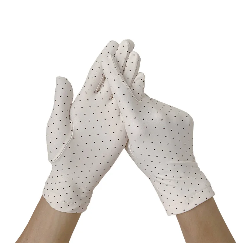 

Перчатки женские летние, тонкие, короткие, эластичные, для вождения