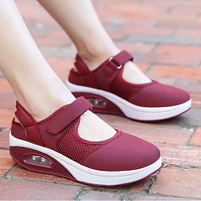Женские кроссовки mary janes черные туфли на плоской платформе с застежками липучках