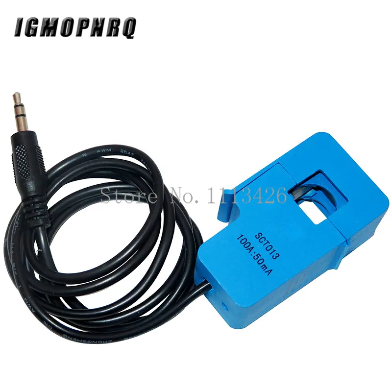 SCT-013-000 10A 20A 30A 50A 60A 100A неинвазивный раздельный трансформатор тока, датчик переменного тока