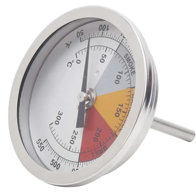 

83mm 0-300℃ pointer stainless steel grill oven thermometer tester meter measuring instrument tools drop shipping