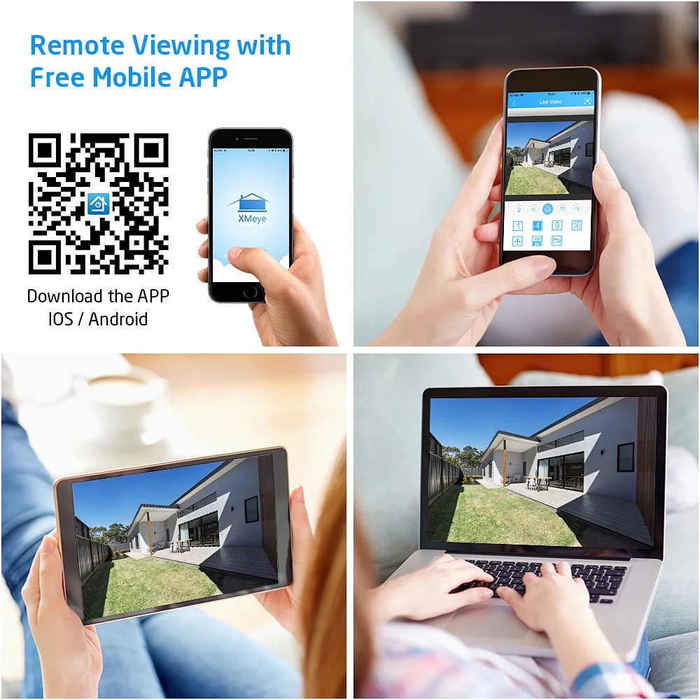 

POE IP 5MP 4CH NVR AI H.265 CCTV