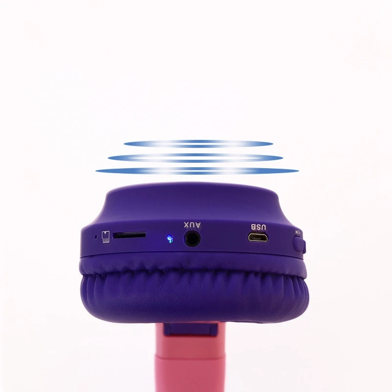 Новинка игровой светодиодный наушник Bluetooth 5 0 для молодых людей детская