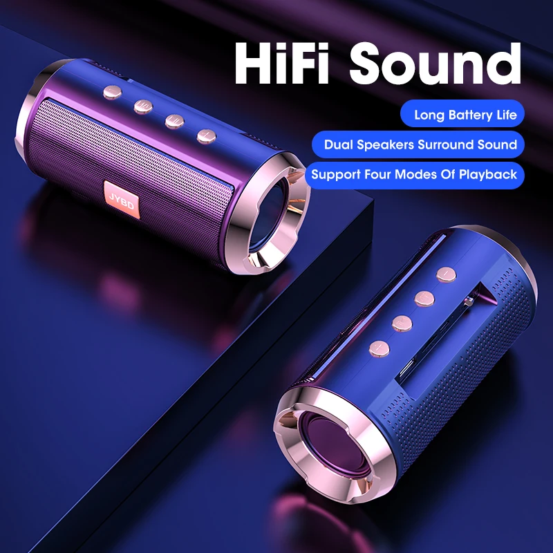 Беспроводная Bluetooth Колонка s настоящий Мощный Басовый динамик водонепроницаемая