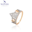 Xuping модные ювелирные изделия, Новое поступление, кольцо золотого цвета с короной для женщин, свадебные подарки A00280561