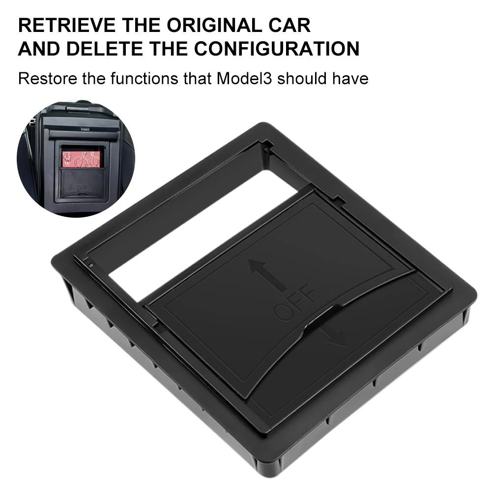 

Car Center Console Armrest Hidden Storage Box for Tesla Model 3 Model Y 16-21 Car Interior Accessories Organizer