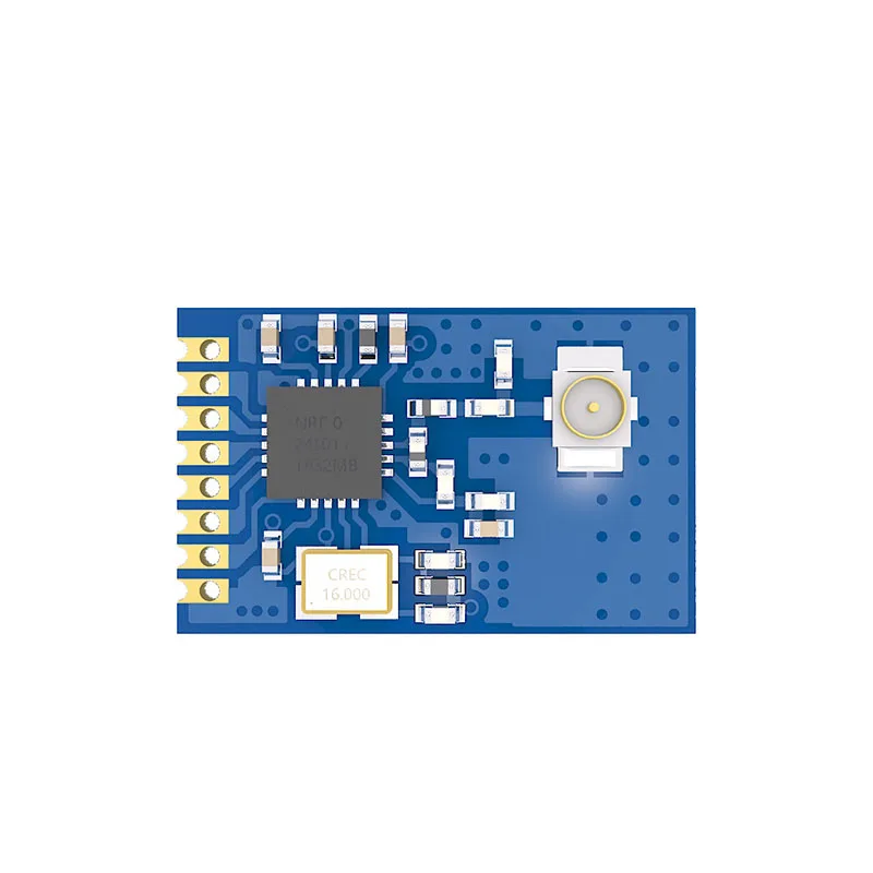 10pcs a Lot Cojxu nRF24L01P 1mW SMD wireless transceiver module 2.4G high air data rate E01-ML01IPX IPEX antenna SPI rf module