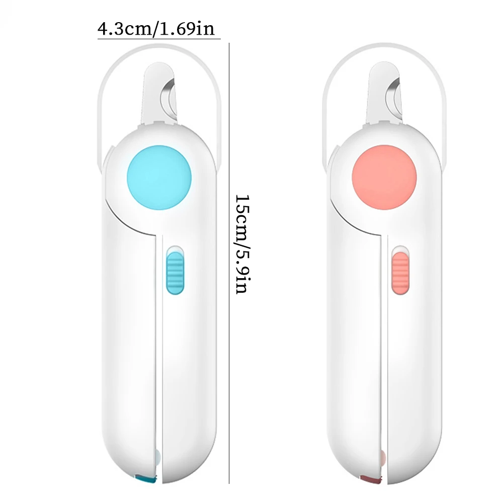 

LED Light Pet Dogs Nail Clipper Cat Claw Stainless Steel Scissors For Dogs Pets Nail Cutter Accessories Supplies Tools For Pets