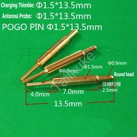 charging thimble 1 5 13 5mm antenna probe diameter1 5 13 5mm pogo pin diameter1 5 13 5