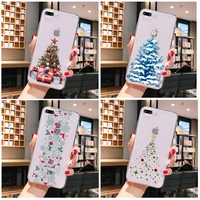 toplbpcs christmas snowflake christmas tree phone case for iphone x xs max 6 6s 7 7plus 8 8plus 5 5s se 2020 xr 11 11pro max