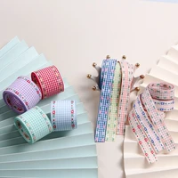 5 yardslot lace jacquard embroidery ribbon diy bow hair accessories clothing decoration trim gift bouquet packaing