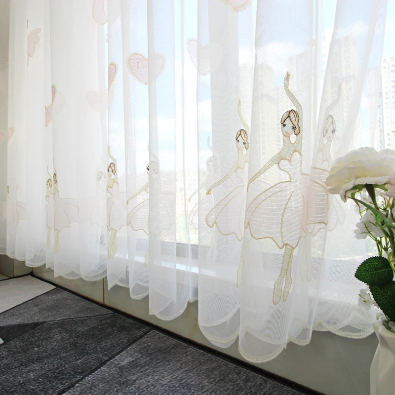 Шторы Сладкая принцесса для девочки номер Спальня любовь с изображением