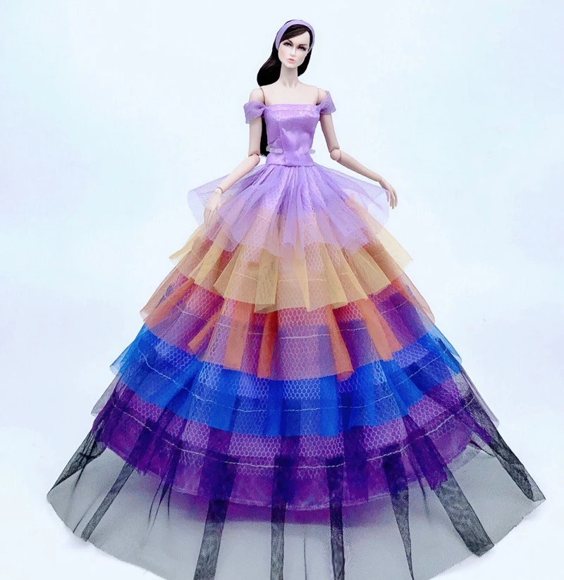 

Платье для куклы 30 см, модная одежда, костюм для куклы 1/6, одежда licca для куклы Барби, аксессуары для куклы, детские игрушки, лучший подарок для...