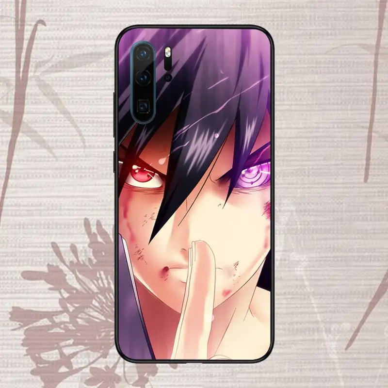 

Naruto Anime Uchiha Sasuke Uzumaki Phone Case For Huawei P20 P30 P40 lite Pro P Smart 2019 Mate 10 20 Lite Pro Nova 5t