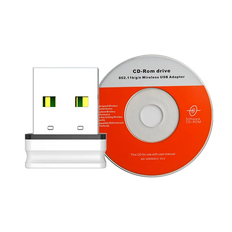 Недорогой мини USB Wifi адаптер 802.11n Антенна 150 Мбит/с USB беспроводной приемник MT7601 сетевая карта Wi-Fi для настольного ноутбука
