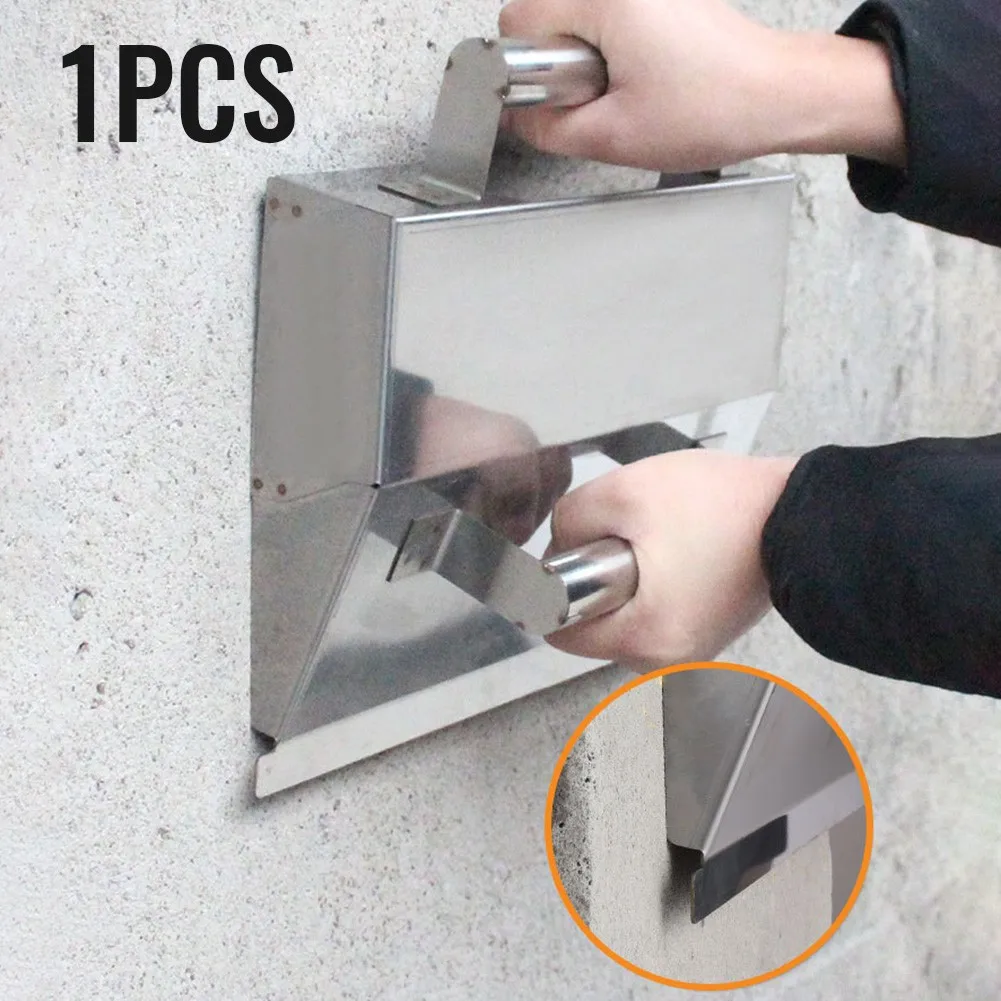 

Stainless Steel Concrete Trowel Putty Scraper Wall Plaster Bricklayer Powder Wall Plastering Scraping Dust Trowel