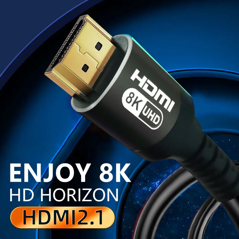 Разветвитель видео и аудио кабель HDMI HD-дисплей высокой четкости 8K/60HZ 4K/12HZ для