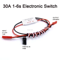 5a 8a 10a 30a 1 6s electronic switch pwm 3 7 27v input for rc fpv models airplane led light controller engine switch interruptor