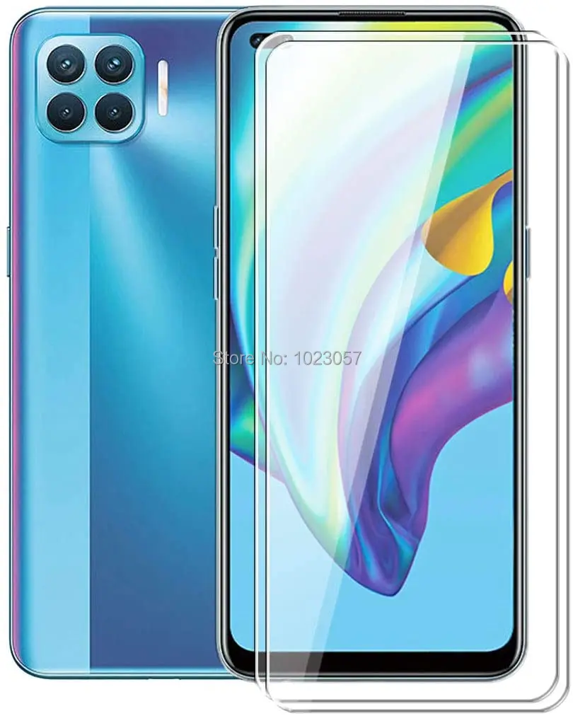 Защитное стекло для OPPO Reno4 Lite закаленное 6 43 дюйма 2 шт. | Мобильные телефоны и