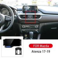 2021 new car phone holder gravity car bracket air vent stand holder cell phone holder for mazda atenza 17 19 car goods bracket